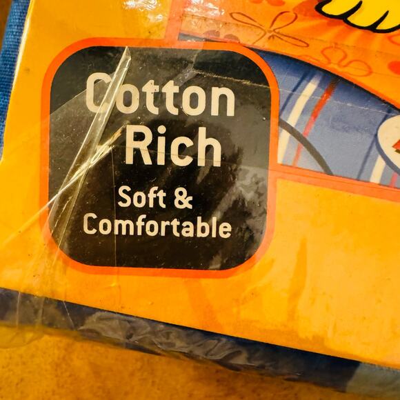 SpongeBob SquarePants NEW Sealed Twin 3 piece Sheet Set 2004 Cotton Rich SOLD - Picture 3 of 6